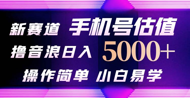 抖音不出境直播【手机号估值】最新撸音浪，日入5000+，简单易学，适合… - 趣酷猫