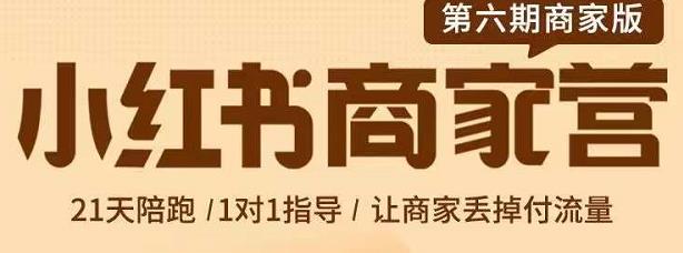 贾真-小红书商家营第6期商家版，21天带货陪跑课，让商家丢掉付流量-百盟网